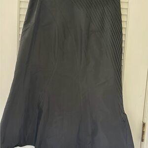 Teri Jon Black Silk Skirt